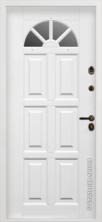 Входная дверь Кармен А SteelLak Protect «Белый»