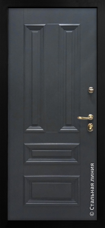 Входная дверь Рапсодия OakPanel «Серый графит»