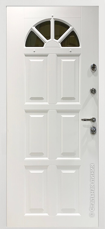 Входная дверь Кармен 3 SteelLak Protect «Белый»