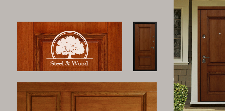 «Steel & Wood» — новая коллекция входных дверей для дома
