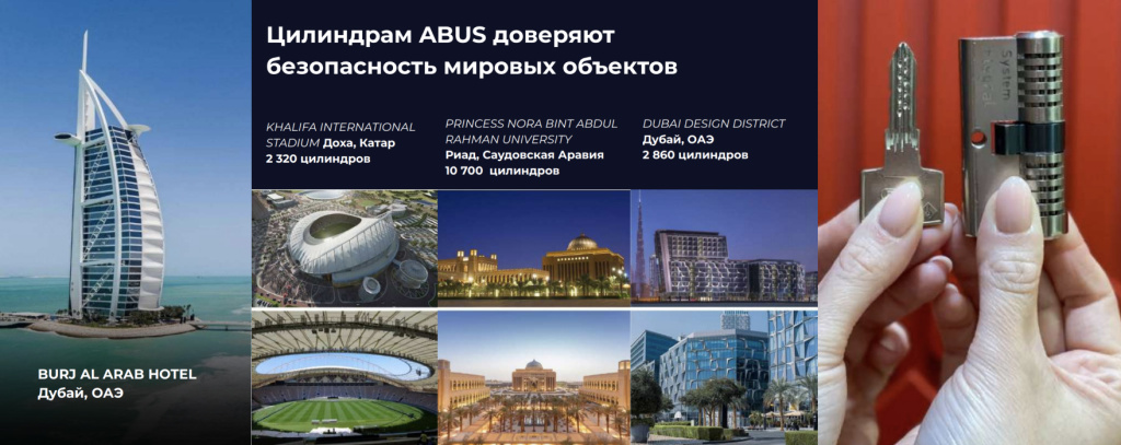 Цилиндры Abus