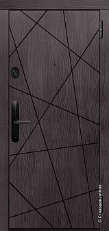 Входная дверь «Клео + Xiaomi_70U» - Стальная линия