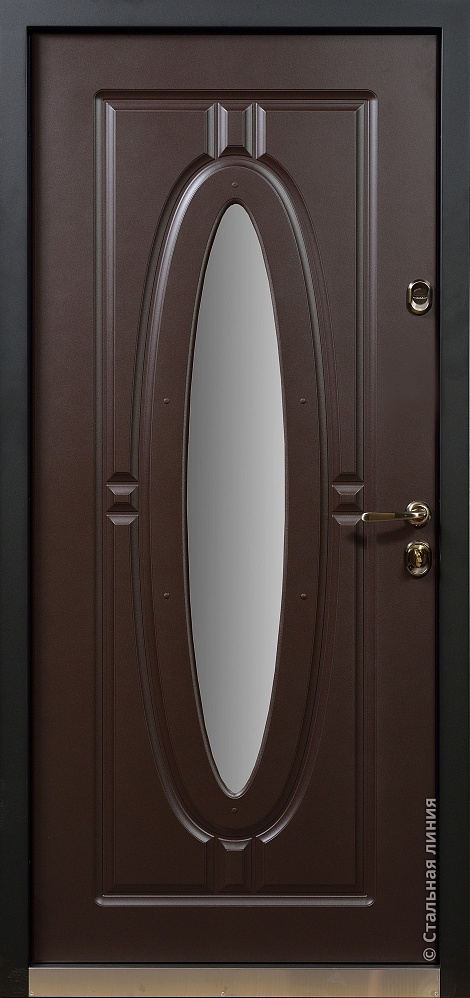 Входная дверь Монарх SteelLak Protect «Коричневый»