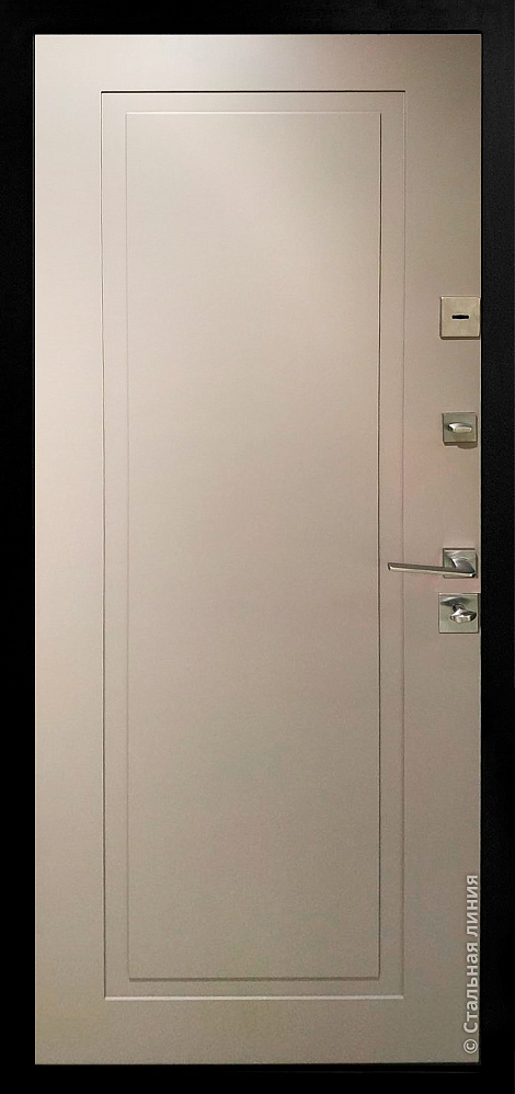 Входная дверь Модена SteelLak «Платиновый серый», RAL 7036
