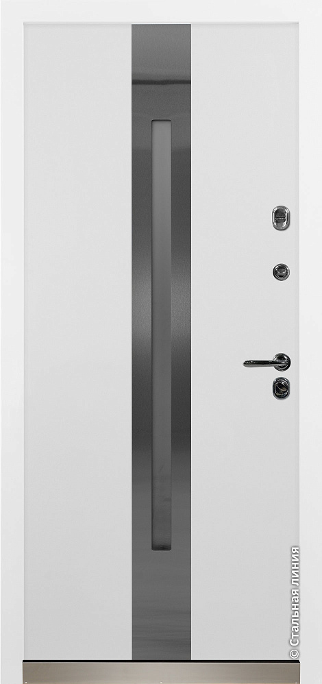Входная дверь Армада SteelLak Protect «Белый» RAL 9003