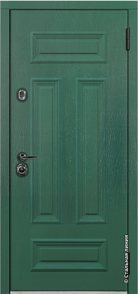 Входная дверь Сюита OakPanel «Натуральный зелёный»