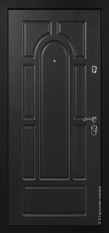 Входная дверь «Magnate 80U.18.01.AvCh_70» - Стальная линия