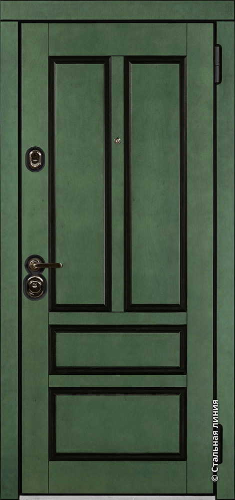 Входная дверь Олеандр М Бьорк-панель «Изумруд»