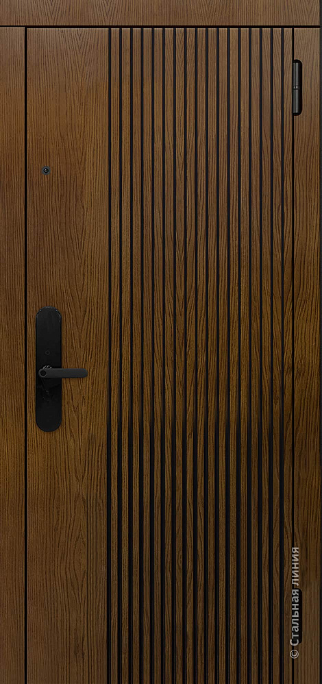 Входная дверь Осака + Aqara Concord Panel «Эбен»