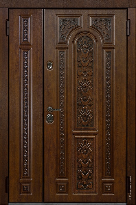Входная дверь Рембрандт SteelLak Protect «Коричневый»