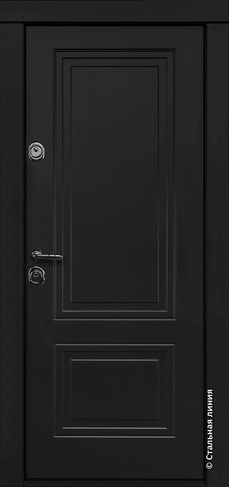 Входная дверь Авиньон SteelLak «Чёрно-серый»
