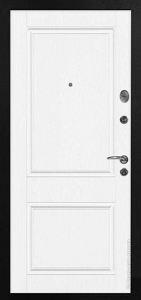 Входная дверь Белла М PVC «Лиственница белая»
