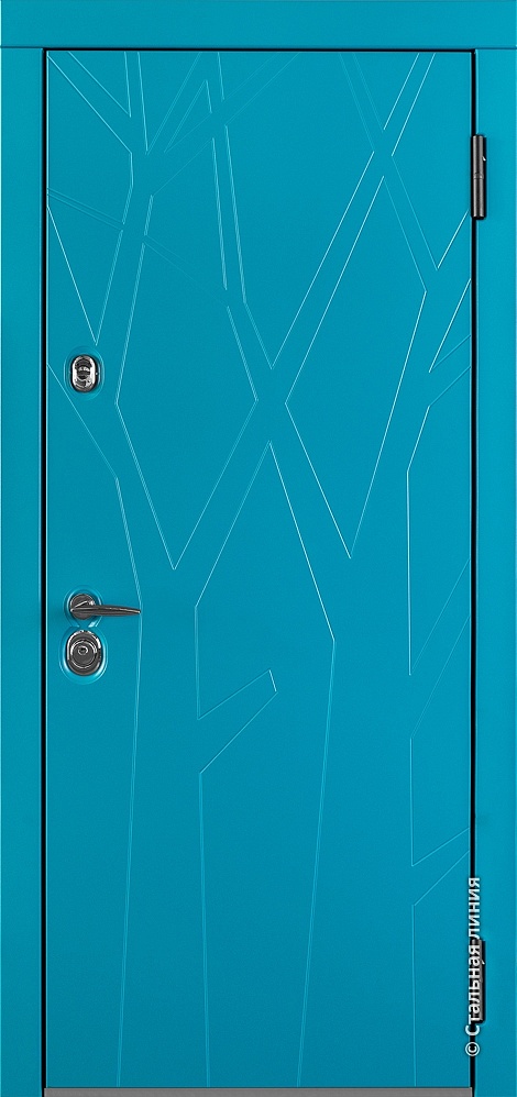 Входная дверь Оливия 2 SteelLak «Водно-синий»