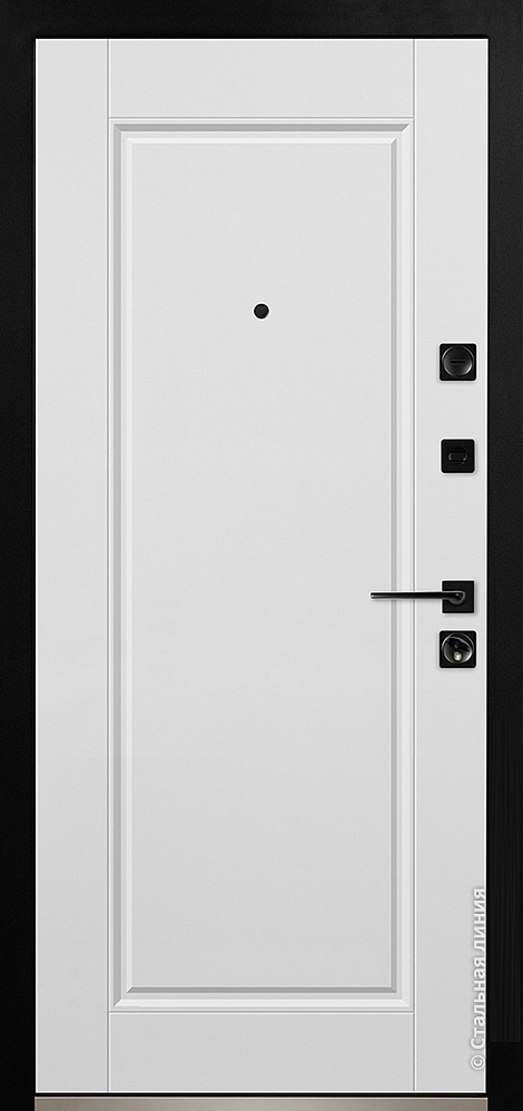 Входная дверь Верона М SteelLak «Белый» RAL 9003