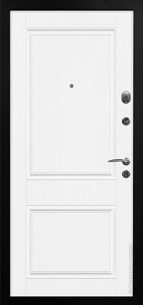 Входная дверь Белла М PVC «Ясень белый»