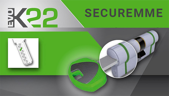 Новый уровень защиты для входных дверей — Securemme Evo K22