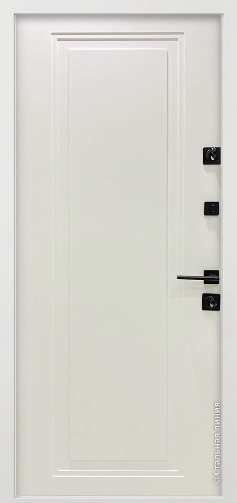 Входная дверь Морион SteelLak «Белый фарфор»