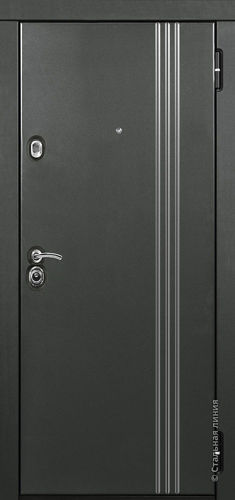 Входная дверь Сидней SteelLak Protect «Серый графит»